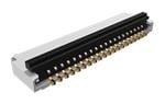 FFC & FPC连接器 Flex Connector .50mm P 1mm H Right Angle Back Flip Type ZIF Double Contact 16P