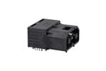 重负荷电源连接器 Amphe-PD, 5.7mm, Receptacle, R/A, 2.34mm solder pin length, 17mm pitch,Black