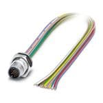 环形公制连接器 SACC-DSI-M12MS- 17CON-M16/0,5