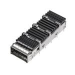 I/O 连接器 Ultra Port QSFP+ 1x1 cage ,HS