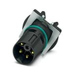 环形公制连接器 SACC-CI-M12MSK- 4PE-L180 THR T
