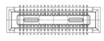 FFC & FPC连接器 BOARD TO FPC CONN, RCPT, 40POS