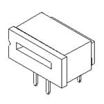 FFC & FPC连接器 1.25 FFC ZIF Hsg Assy 9Ckt
