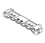 FFC & FPC连接器 0.5 FFC To Board Ra Type 30Ckt EmbsTpPkg