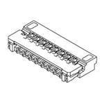 FFC & FPC连接器 Easy-On .3mm FPC Conn RA 23Ckt