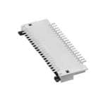 FFC & FPC连接器 0.3MM 25 POS R/A SMT GOLD FLASH PLATING