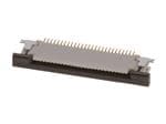 FFC & FPC连接器 0.5 FPC ZIF SMT R/A 27Ckt EmbsTpPkg