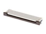 FFC & FPC连接器 0.5 FPC ZIF SMT R/AU prCont34CktEmbsTpPkg