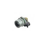 环形公制连接器 M12 A-code 8P FML RA Unshld Back Mnt SP