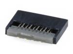 FFC & FPC连接器 0.3 FPC BackFlip Hsg Assy 9Ckt EmbsTpPkg