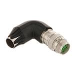 环形公制连接器 M12 X-M-8 90 CRIMP CAT7 TE