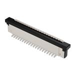 FFC & FPC连接器 20W, 1mm FFC Con, Vert, H5.5mm, Tin, SMT, T&R