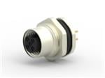 环形公制连接器 M12 REAR MOUNTING FEMALE B CODE 5P