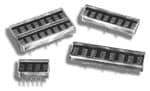 LED 显示器和配件 Green 574nm 1x4 Alphanumeric