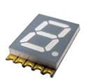 LED 显示器和配件 7-Seg Yellow 587nm Common Anode