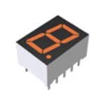 LED 显示器和配件 LED#1 DIGIT DISP.4" CA HI-BRIGHT ORANGE