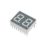 LED 显示器和配件 .56" DUAL DIGIT YEL LED DISPLAY