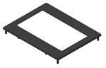 TFT 显示器 & 附件 Mounting bezel BLK 480x272 Anodized