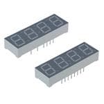 LED 显示器和配件 4 Digit, Yellow Low Current