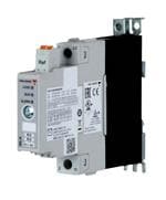 固态继电器(SSR) 1-pole DIN-rail mount SCR, Proportional control switching via bus interface (NRG), Real-time data (A, V, W, Hz, kWh, Hrs) and monitoring, Operating voltage (Ue): 42 - 660 Vac (1200 Vp), Rated current (Ie): 25 Aac, Built-in overvoltage protectio