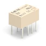 高频/射频继电器 RELAY TELECOM DPDT 3VDC THT