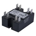 固态继电器(SSR) 2-pole panel mount SSR, Zero-cross switching, dual control, Operating voltage (Ue): 24 - 265 Vac (650 Vp), Rated current (Ie): 40 Aac, Control voltage (Uc): 4.5 - 32 Vdc