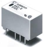 低信号继电器 - PCB ThruHl 2Coil Hi-Sens DPDT 5VDC 200mW