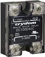 固态继电器(SSR) SSR DC OUTPUT 72VDC/80A 4-32VDC