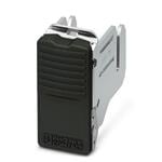 DIN导轨式接线端子 Shield connection clamp  width: 19 mm  height: 37 mm  color: black  mounting type: Neutral busbar