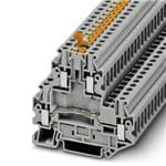 DIN导轨式接线端子 UTTB 4-MT P/P DBL LEVEL 6.2MM