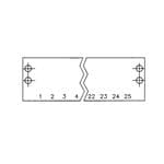 接线端子工具和配件 MARKING STRIP 7 TRM