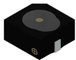 压电蜂鸣器和音频指示器 SMD INDICATOR 9.6MM 12 VDC 30 MA