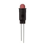 LED面板上的指示器 5mm HE Red Clr Lens Std. Panel Mnt Ind