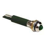 LED面板上的指示器 5mm GRN Diff. Lens IP54 Panel Mnt. Ind.