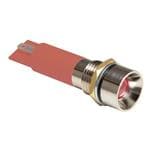 LED面板上的指示器 8mm Red Diff. Lens IP54 Panel Mnt. Ind.