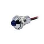 LED面板上的指示器 PMI Dia .250" (6.35mm) Blue 12V