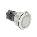 工业面板安装指示器/开关指示器 82-6152.0156.indicator.-.22 mm.stainless steel.flush/flat.ring.white.230 V.screw terminal