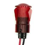 LED面板上的指示器 0.5in FLT SNAP RD 24VDC W/LEADS