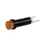 LED面板上的指示器 Bi Pin Hi Hat Amber 28VDC