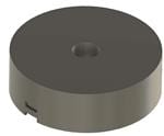 压电蜂鸣器和音频指示器 22MM Piezo Transducer 4000Hz 85dB 26,000pF 3Vp-p 6mA round through hole