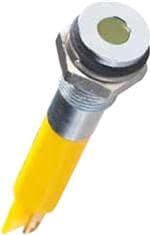 LED面板上的指示器 INDICATOR 12V 6MM FLUSH BLUE