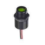LED面板上的指示器 2VDC BRGHT RED LED 14mm Blk, Wire Pottd