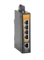 非托管以太网交换机 IE-SW-BLB-05-5GT Network switch, unmanaged, Gigabit Ethernet, Number of ports: 5x RJ45, IP30, -40 C...75 C