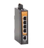 非托管以太网交换机 IE-SW-BLB-05-5TX Network switch, unmanaged, Fast Ethernet, Number of ports: 5x RJ45, IP30, -40 C...75 C