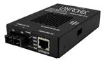 媒体转换器 100Base-TX RJ-45 to 100Base-FX, MM SC w/ -BR Power Supply