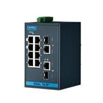托管以太网交换机 8FE+2G Ind. Switch with EtherNet/IP, W/T