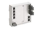 非托管以太网交换机 Ha-VIS eCon 2062BT-AD - unmanaged switch with 6 RJ45, 2 SC Duplex MM Fiber, (extended temp. range)