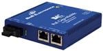 媒体转换器 PoE+ Giga-MiniMc/LFPT, 2TX/SX-MM850-SC