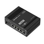 路由器 5G router with 4G (CAT20) fallback, SA & NSA, Dual SIM, WIFI 5 Ghz, USB, 5 ethernet ports Region: Europe, the Middle East, Africa, Oceania, Brazil. Australian power supply unit.