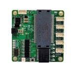 以太网模块 5 port 10/100/1G Mini Ethernet Switch Managed 1.88x1.88 inch Rugged -70C to 85C